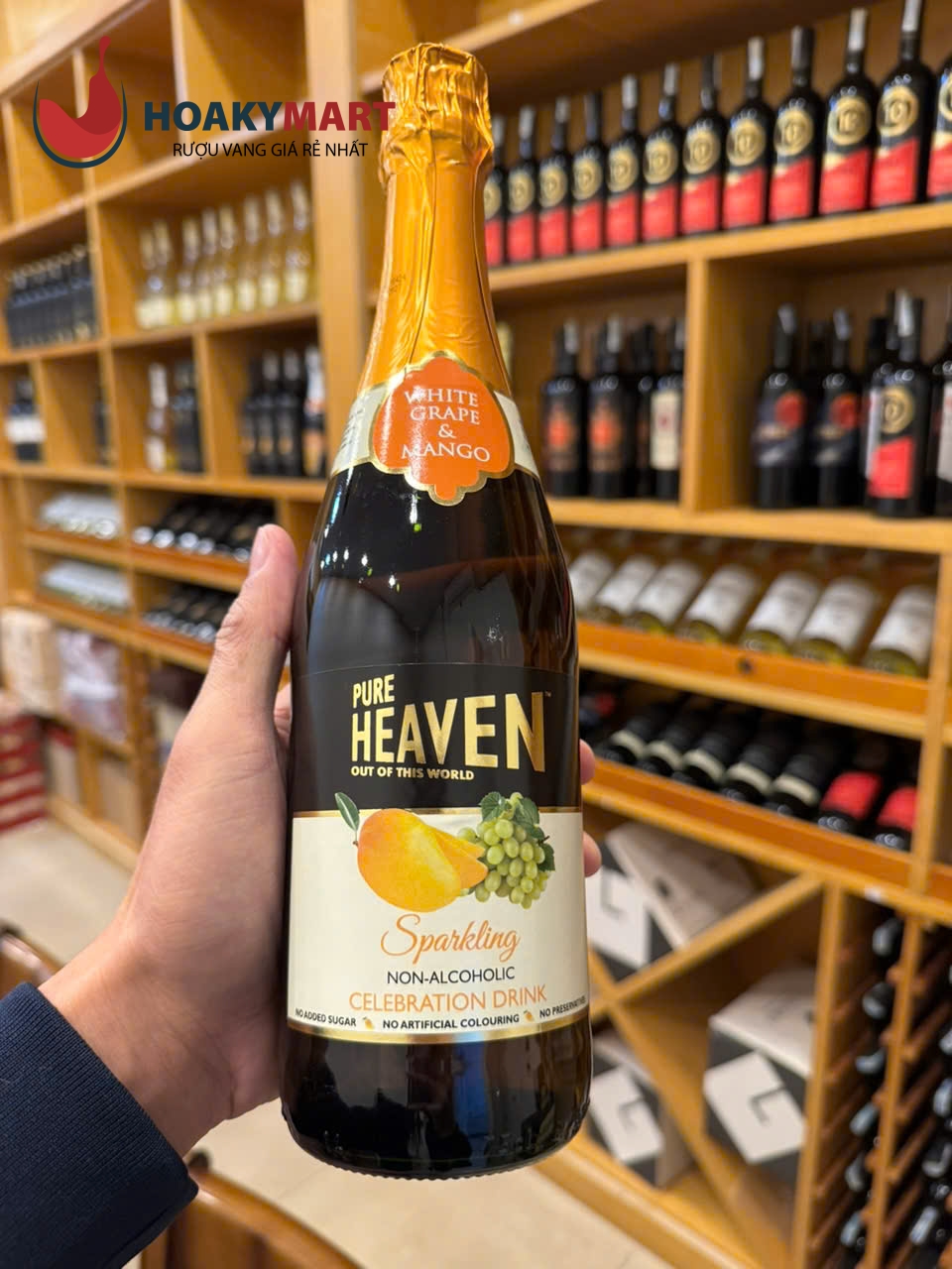 PURE HEAVEN SPARKLING VỊ NHO VỊ XOÀI