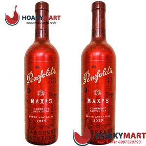 VANG ÚC PENFOLDS MAX'S SHIRAZ CABERNET=> QUÁ RẺ