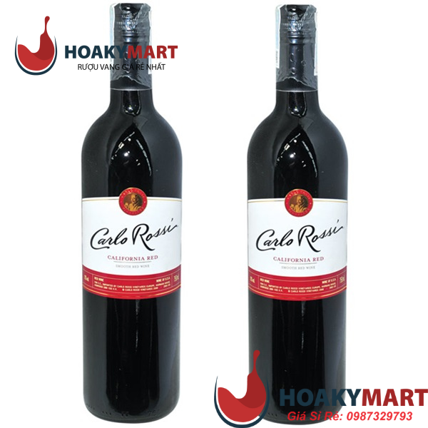 VANG ĐỎ MỸ CARLO ROSSI CALIFORNIA RED =>GIÁ TỐT
