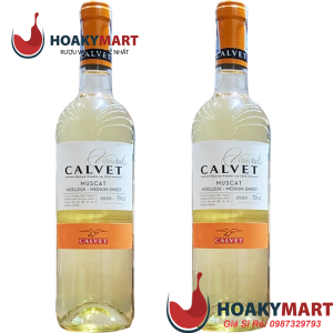 VANG PHÁP CALVET MUSCAT MOELLEUX MEDIUM SWEET