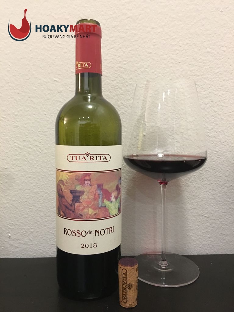 RƯỢU VANG Ý TUA RITA ROSSO DEI NOTRI