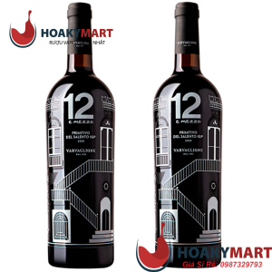 VANG Ý 12 E MEZZO MASSERIA PRIMITIVO DEL SALENTO - GIÁ RẺ