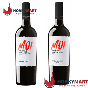 VANG Ý MOI PRIMITIVO DI MANDURIA 14 ĐỘ GIÁ SIÊU TỐT