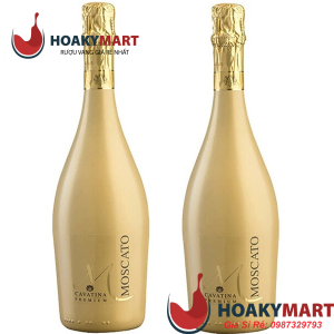 VANG NGỌT Ý M MOSCATO CAVATINA PREMIUM =>GIÁ RẺ