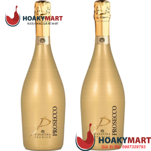 VANG NỔ Ý P PROSECCO CAVATINA PREMIUM GIÁ TỐT QUÁ