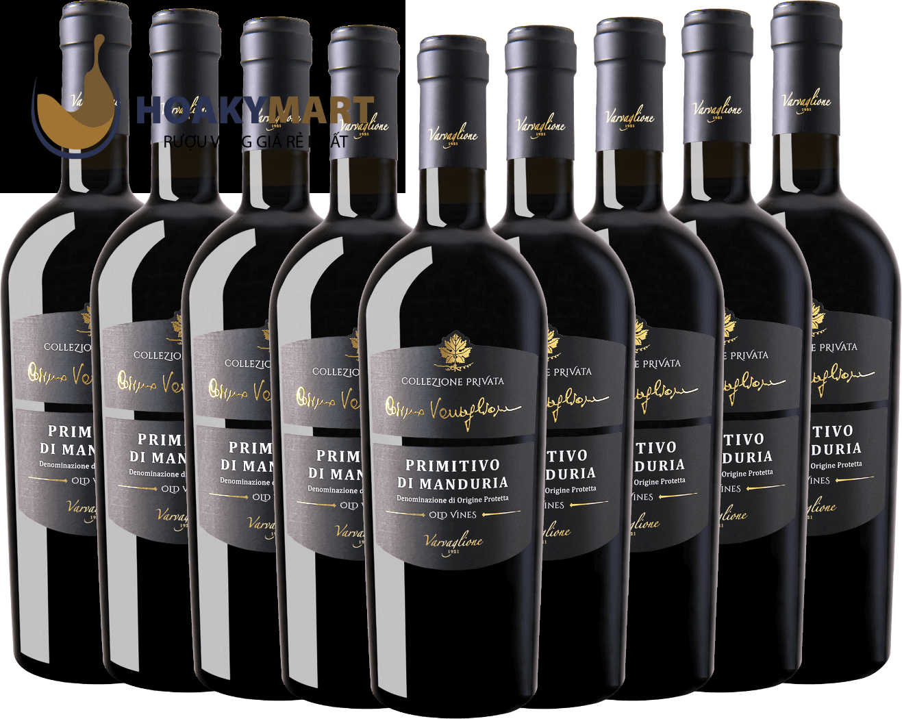 VANG Ý COLLEZIONE PRIVATA PRIMITIVO DI MANDURIA 15 ĐỘ
