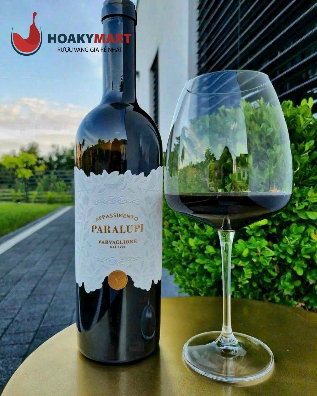 VANG Ý PARALUPI APPASSIMENTO ROSSO DI PUGLIA 15 ĐỘ GIÁ TỐT