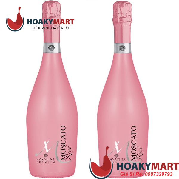 VANG HỒNG M MOSCATO ROSE CAVATINA PREMIUM CỰC RẺ