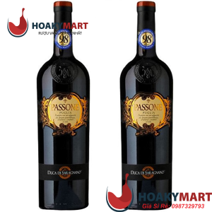 RƯỢU VANG Ý PASSONE DUCA DI SARAGNANO =>RẺ NHẤT