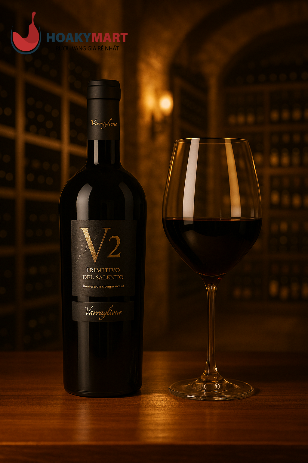 VANG Ý V2 PRIMITIVO DEL SALENTO 14 ĐỘ