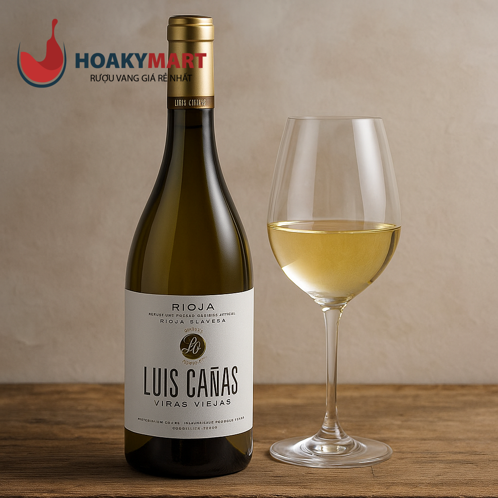 VANG TRẮNG LUIS CANAS VINAS VIEJAS BLANCO