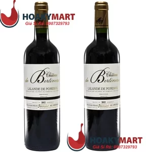 RƯỢU VANG PHÁP CHATEAU DE BERTINEAU =>GIÁ TỐT