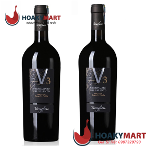 VANG Ý V3 NEGROAMARO DEL SALENTO 14 ĐỘ RẺ NHẤT