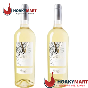 VANG Ý V5 MALVASIA BIANCA DEL SALENTO 12,5 ĐỘ RẺ