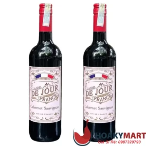 VANG PHÁP CLAIRE DE JOUR FRANCE CABERNET GIÁ RẺ
