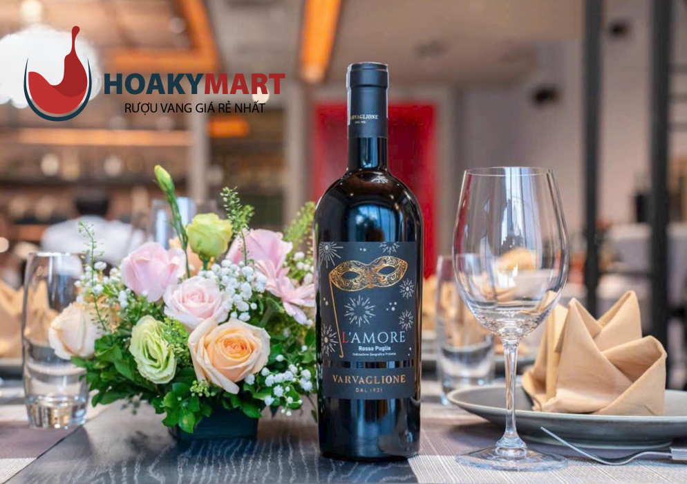 VANG Ý L'AMORE ROSSO PUGLIA 15 ĐỘ