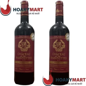 VANG PHÁP CHATEAU LES RAISINETTES =>RẺ NHẤT