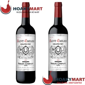 VANG PHÁP SAINT EMILION GRAND CRU PEAKY BLINDERS 2018