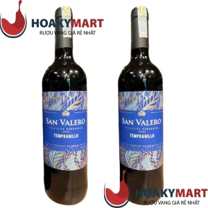 RƯỢU VANG SAN VALERO TEMPRANILLO =>GIÁ TỐT