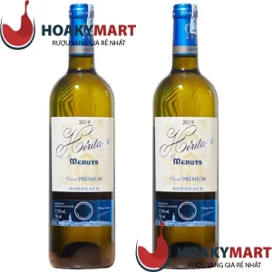 VANG PHÁP MENUTS HERITAGE BORDEAUX BLANC RẺ QUÁ