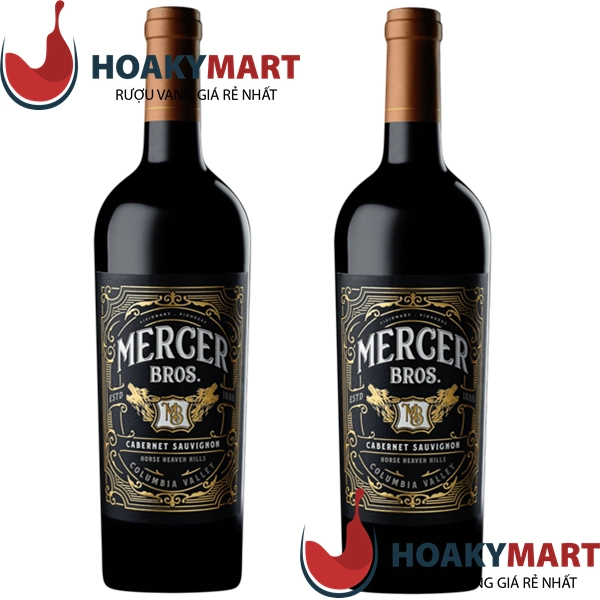 VANG MỸ MERCER BROS CABERNET SAUVIGNON GIÁ TỐT