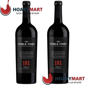 RƯỢU VANG MỸ NOBLE VINES 181 MERLOT =>GIÁ ÊM