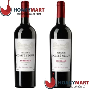 VANG PHÁP COMTE SEGUR RESERVE BORDEAUX =>GIÁ RẺ