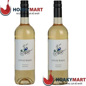 RƯỢU VANG TRẮNG VINAS BAJAS VINO BLANCO =>SIÊU RẺ
