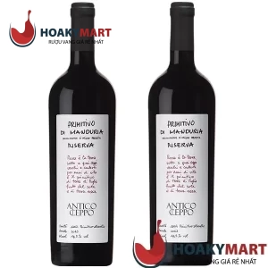 VANG Ý ANTICO CEPPO PRIMITIVO DI MANDURIA SIÊU RẺ
