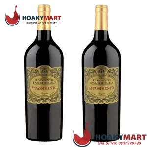 VANG Ý CONTE PARELLI APPASSIMENTO NEGROAMARO 15 ĐỘ