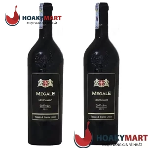 VANG Ý MEGALE NEGROAMARO OLD VINES =>SIÊU RẺ