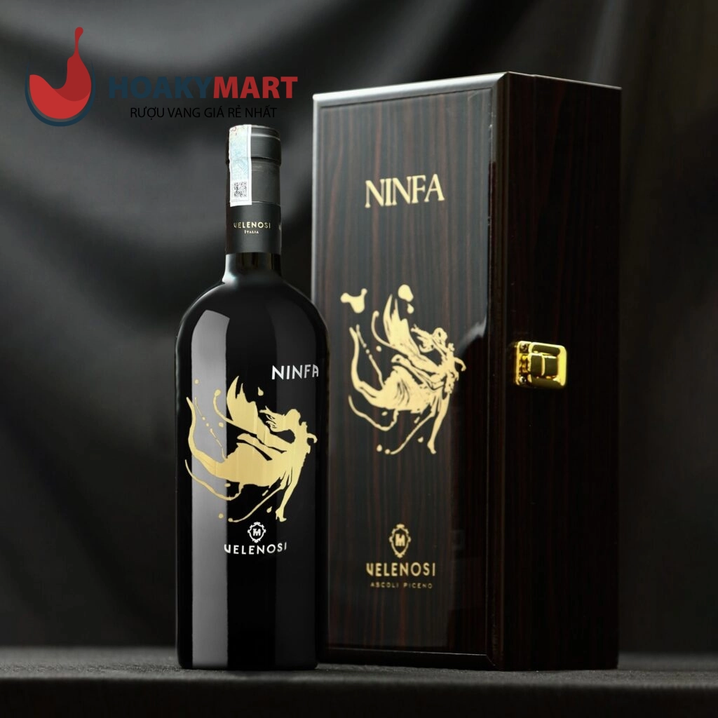 RƯỢU VANG NINFA GOLD VELENOSI 14,5 ĐỘ