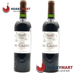 RƯỢU VANG PHÁP CHATEAU DU GAZIN =>GIÁ SIÊU TỐT
