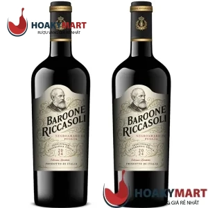 VANG Ý BAROONE RICCASOLI NEGROAMARO 16 ĐỘ GIÁ TỐT