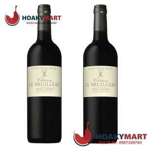 RƯỢU VANG PHÁP CHÂTEAU LE BRUILLEAU 14 ĐỘ-RẺ NHẤT