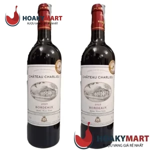 VANG PHÁP CHATEAU CHARLIEU BORDEAUX =>RẺ NHẤT