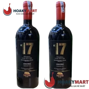VANG Ý 17 ĐỘ GIOIA DEL COLLE PRIMITIVO TREPINI RẺ NHẤT