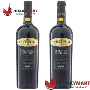 VANG Ý TERRATINI PRIMITIVO DI MANDURIA =>RẺ NHẤT