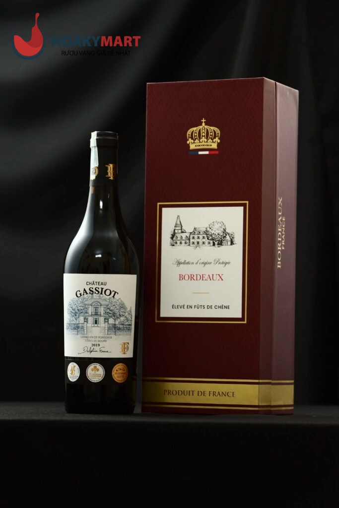 VANG PHÁP CHÂTEAU GASSIOT 14 ĐỘ RẺ NHẤT