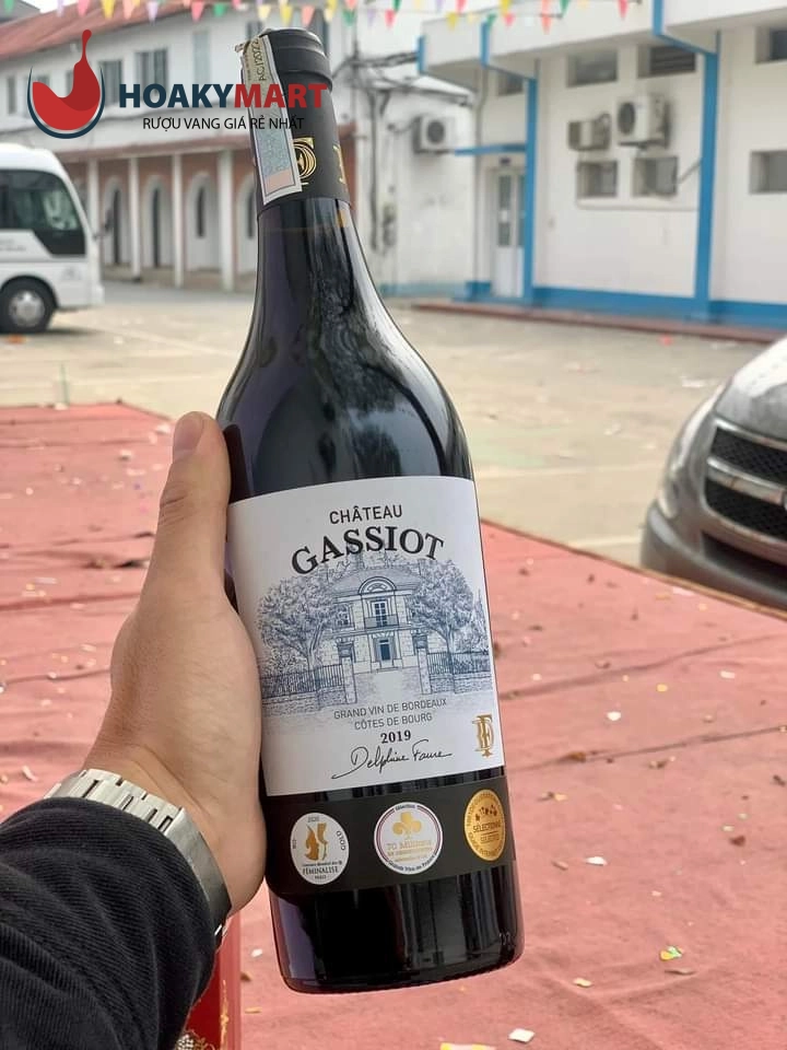 VANG PHÁP CHÂTEAU GASSIOT 14 ĐỘ RẺ NHẤT