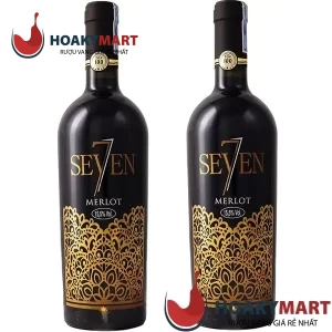 RƯỢU VANG Ý 7 SEVEN MERLOT 15,5 ĐỘ - RẺ NHẤT