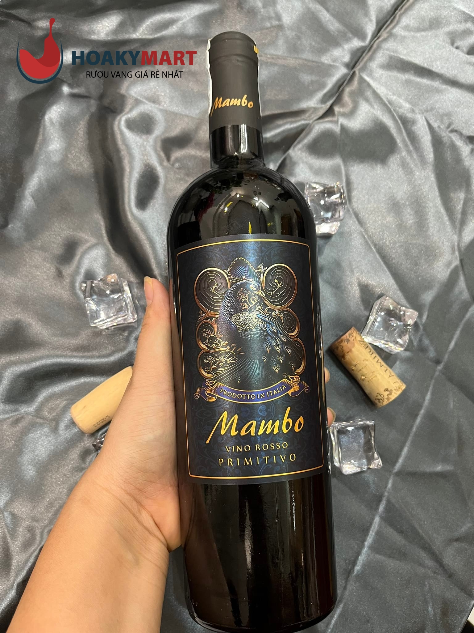 VANG Ý MAMBO VINO ROSSO PRIMITIVO PUGLIA RẺ NHẤT