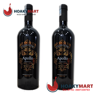 VANG Ý CASTEL D'ORO APOLLO PRIMITIVO LIMITED EDITION