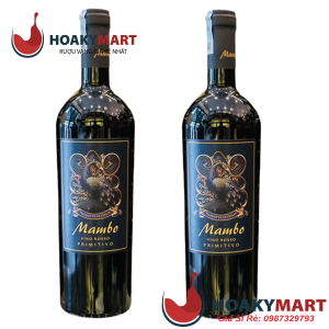 RƯỢU VANG Ý MAMBO VINO ROSSO PRIMITIVO - RẺ NHẤT