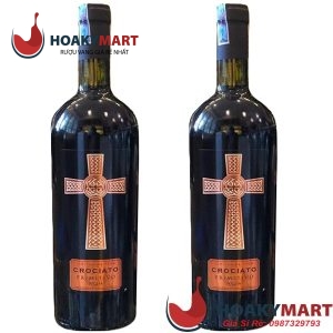 VANG Ý THÁNH GIÁ CROCIATO PRIMITIVO 18 ĐỘ-RẺ NHẤT