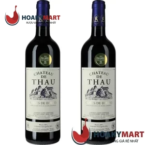VANG PHÁP CHATEAU DE THAU COTES DE BOURG GIÁ TỐT