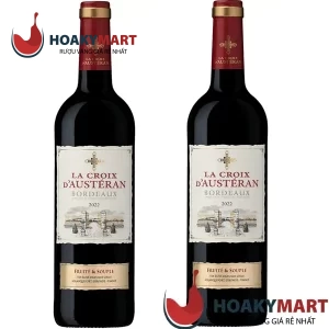 VANG PHÁP LA CROIX D'AUSTERAN BORDEAUX RẺ NHẤT