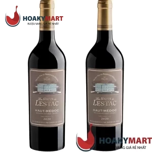 VANG PHÁP LES HAUTS DE LESTAC HAUT MEDOC RẺ NHẤT
