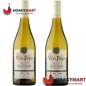 VANG PHÁP VIEUX PAPES VIN DE FRANCE BLANC RẺ QUÁ