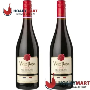 VANG PHÁP VIEUX PAPES VIN DE FRANCE ROUGE SIÊU RẺ